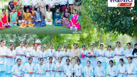 Jhunjhunu News: नोरंगराम दयानन्द ढूकिया शिक्षण संस्थान में दीप महोत्सव मनाया