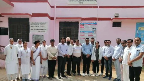 राज्य स्तरीय टीम ने किया जिले के 3 प्राथमिक स्वास्थ्य केन्द्रों का निरीक्षण