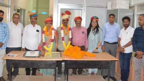 अधिकारियों-कर्मचारियों ने डीओआईटी संयुक्त निदेशक मनोज कुमार माहेश्वरी का किया अभिनंदन