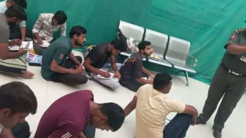 नीमकाथाना व पाटन के 225 उम्मीदवारों ने भाग लिया, 83उम्मीदवारो का हुआ चयन