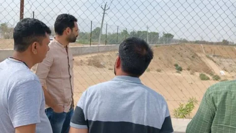 जिला कलेक्टर ने नानी बीड एवं जगमालपुरा डैम का किया निरीक्षण, दिए आवश्यक दिशा-निर्देश