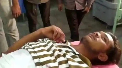 आपसी कहासुनी में युवक को मारा चाकू