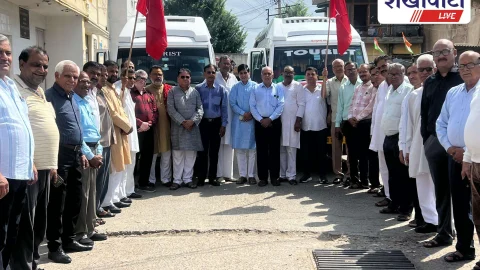 झुंझुनूं से सैकड़ों विप्रजन जयपुर रवाना, ज्ञानपीठ लोकार्पण