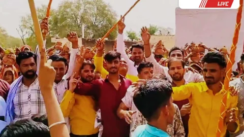 शिव परिवार व बालाजी महाराज की हुई मुर्ति प्राण प्रतिष्ठा