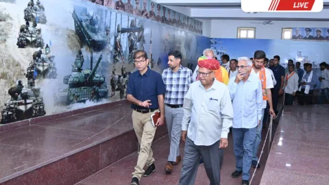 Jhunjhunu News – दोरासर सैन्य शक्ति स्मारक में दिखेगा ऑपरेशन सिंदूर का पराक्रम