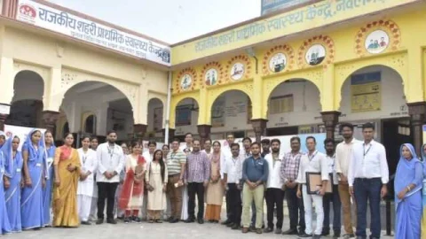 यूपीएचसी नवलगढ़ ने जीता नेशनल क्वालिटी ऐश्योरेन्स स्टेण्ड अवार्ड