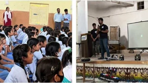 पीरामल गर्ल्स अंग्रेजी माध्यम स्कूल में ओरिएंटेशन प्रोग्राम का आयोजन