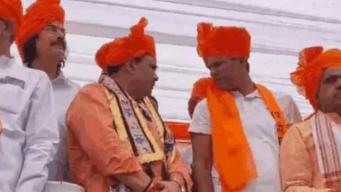 रामनवमी पर सरदारशहर में शोभायात्रा निकाली