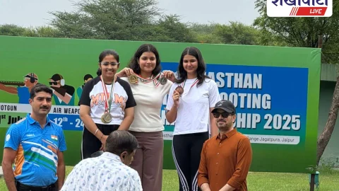 पिलानी के थार शूटिंग अकादमी ने जीते 9 पदक, जिले का नाम रोशन