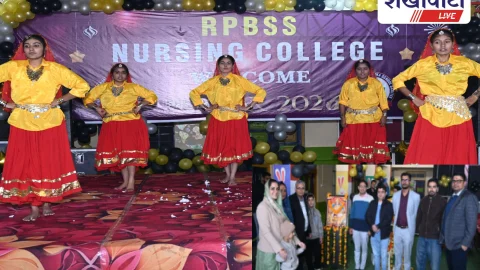 Jhunjhunu: राजस्थान नर्सिंग (RPBSS) परिसर में नववर्ष उत्सव की धूम