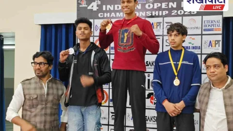 Sikar News: 4th Indian Open MMA Championship में रवीन्द्र को ब्रॉन्ज