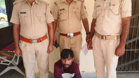 पुलिस ने बाइक चोर को किया गिरफ्तार, सीसीटीवी फुटेज के आधार पर दबोचा