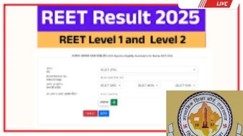 रीट 2024 रिजल्ट आज दोपहर जारी होगा, ऐसे करें चेक : Reet Result 2025