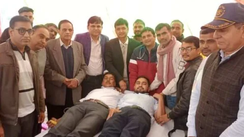 डूमरा मे शहीद सूबेदार मोहनलाल महला का मनाया 25 वा शहीद दिवस