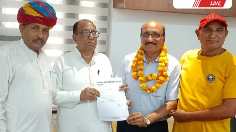 Sikar जिलाध्यक्ष बने वीरेंद्र मीणा, 3 माह में चुनाव के निर्देश