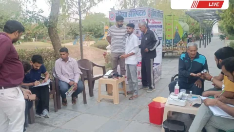 ढूकिया हॉस्पिटल द्वारा नि:शुल्क चिकित्सा शिविर आयोजित, आगमी तीन दिन भी आयोजित होंगे शिविर