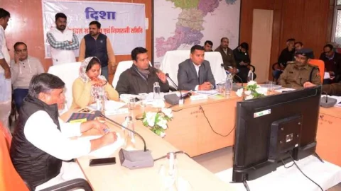 सांसद राहुल कस्वां की अध्यक्षता में आयोजित हुई जिला विकास समन्वय एवं निगरानी समिति (दिशा) की बैठक