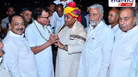 गोविंद सिंह डोटासरा का चूरू में भव्य स्वागत, भाजपा पर निशाना