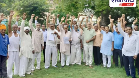 Jhunjhunu: सूरजगढ़ के काजड़ा में स्मार्ट मीटर लगाने का विरोध