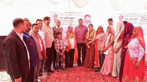 काजड़ा में हुआ स्वैच्छिक रक्तदान शिविर का आयोजन