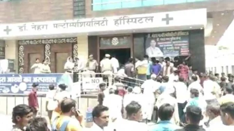 महिला की मौत प्रकरण : 5 सदस्य प्रतिनिधि मंडल और पुलिस प्रशासन के बीच वार्ता सफल