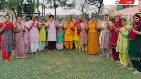 झुंझुनूं में महिला जाट पदाधिकारियों ने ऑपरेशन सिंदूर पर जश्न मनाया