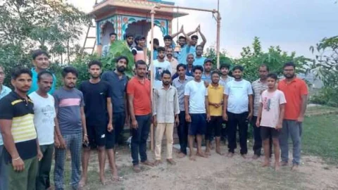 डाक कावड़ : जीणमाता मंदिर से शुरू हुई यात्रा डेढ़ सौ मिनट में घाटवेश्वर महादेव मंदिर पहुंची