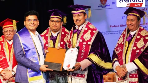 डॉ. अनिल महला को एमडी डिग्री, चिड़ावा में डॉक्टर सम्मानित