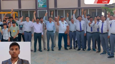 Jhunjhunu : ज्योति विद्यापीठ बगड़ में बोर्ड परीक्षा के शानदार परिणाम पर जश्न