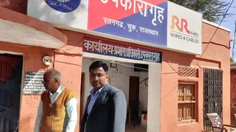 उप कारागृह रतनगढ का किया निरीक्षण, बंदियों को दी जानकारी