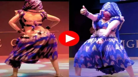 Sapna Choudhary के गाने पर Gori nagori ने हिलाई जलेबी की तरह कमर, राजस्थान की शकीरा का फुर्तीला अंदाज देख हुई पैसों की बारिश