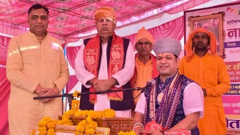 संत कृपा से सहज ही भगवत कृपा की प्राप्ति – कृष्णानन्द महाराज