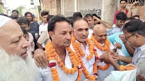 झुंझुनू कबाड़ी मार्केट सोसायटी के चुनाव शांतिपूर्ण सम्पन्न