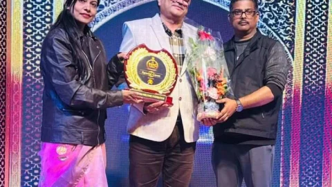 एडवोकेट संजय महला शेखावटी रत्न से सम्मानित