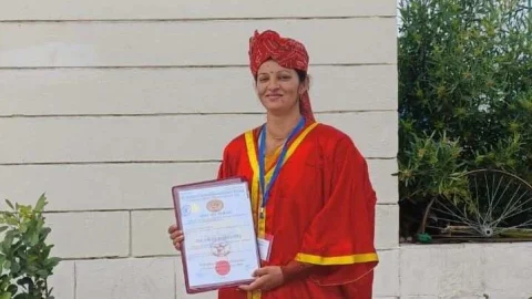 संजू झाझडिया को मिली पीएचडी की उपाधि