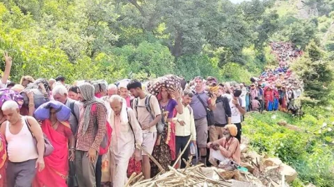 लोहार्गल लक्खी मेले में उमड़ा आस्था का जन सैलाब