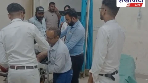 Churu News: ट्रक-बाइक भिड़ंत: दो युवक घायल, एक रैफर