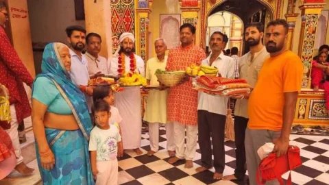 माता शाकम्भरी के दरबार का 10दिनों तक हुआ विशेष श्रृंगार