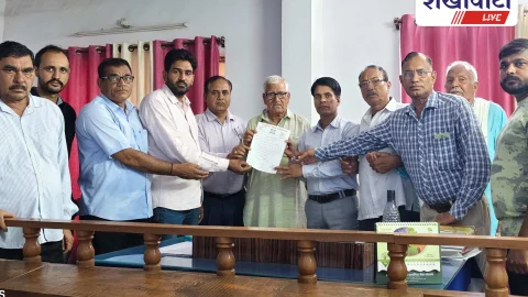 चिड़ावा में स्मार्ट मीटर योजना के विरोध में जाट महासंघ का ज्ञापन