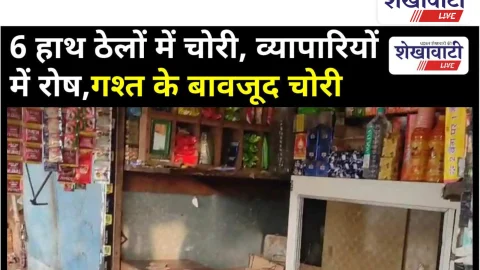 Video News: पुलिस गश्त को धत्ता : 6 हाथ ठेलों में चोरी, व्यापारियों में रोष