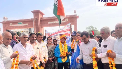 रिंकू ने बढ़ाया भारत का मान, चीन से लौटने पर भव्य स्वागत