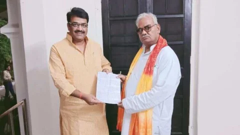 शिक्षा मंत्री दिलावर से मिले भाजपा नेता शेखावत