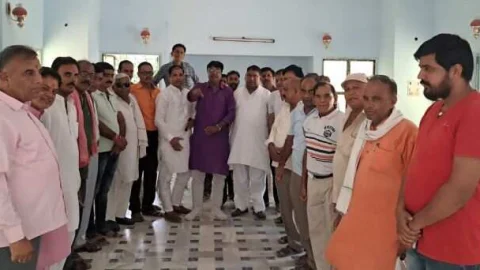 परिवर्तन यात्रा की तैयारी के लिए भाजपा की हुई बैठक