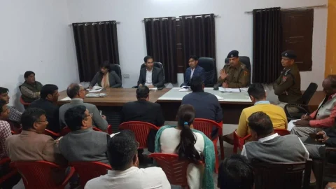 जिला कलेक्टर ने खाटूश्यामजी में मेले की तैयारियों के संबंध में ली बैठक