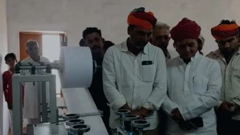 विधायक शर्मा ने राजीविका महिला स्वयं सहायता समूह के उद्यम का किया उद्घाटन