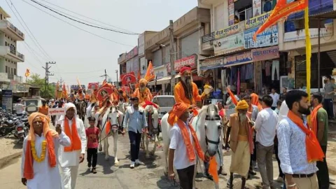 खण्डेला के श्रीनाथ आश्रम में हुए विभिन्न कार्यक्रम व हुआ संतों का सम्मान