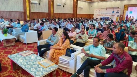मुख्यमंत्री रोजगार उत्सव मुख्यमंत्री भजन लाल शर्मा ने नवचयनित सरकारी कार्मिकों से किया सीधा संवाद