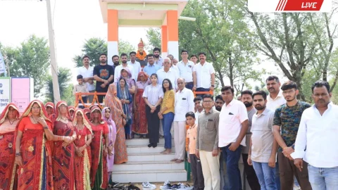 शहीद विनोद कुमार की पुण्यतिथि पर 182 यूनिट रक्तदान, पातुसरी में उत्साह