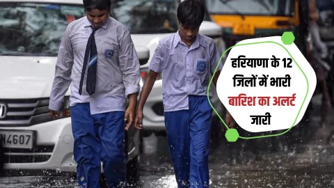 Haryana Weather Alert: हरियाणा के मौसम में अचानक बड़ा बदलाव, 12 जिलों में अति भारी बारिश का अलर्ट जारी