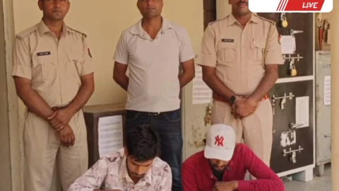 रतनगढ़ में 46 किलो डोडापोस्त जब्त, दो युवक गिरफ्तार